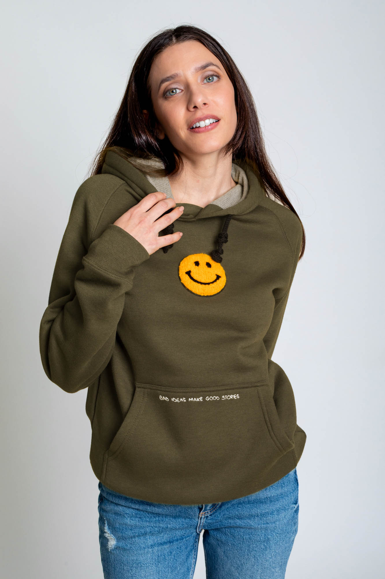 olive hoodie women